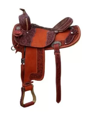 Alamo Saddlery 15 KT001 Barrel Racer Saddle