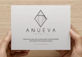 Anueva Promise Card - Gift Certificate for Custom Jewelry by Anueva