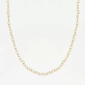 Dainty Heart Chain Necklace