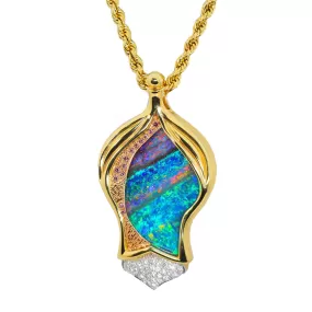 'Emblem of the Outback' Boulder Opal Necklace