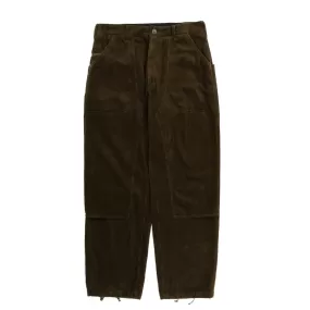 ENGINEERED GARMENTS CLIMBING PANT OLIVE COTTON 8W CORDUROY