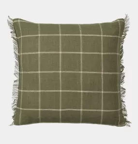 ferm LIVING Calm Cushion in Olive