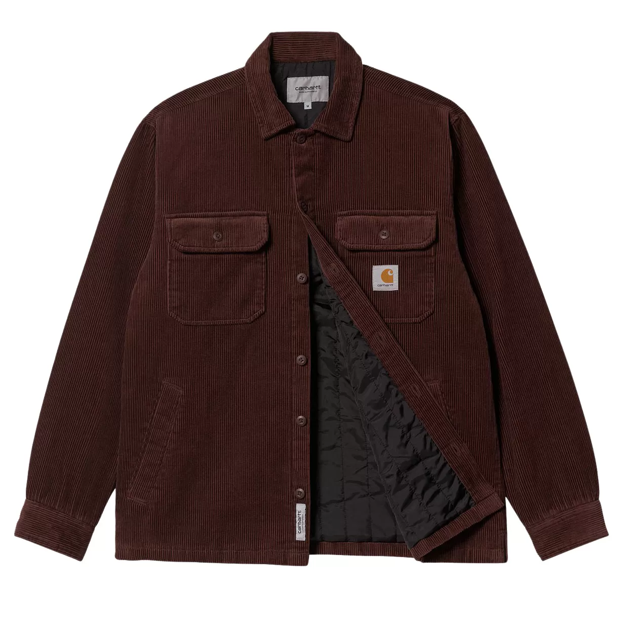 Giacca-Camicia Carhartt Whitsome Shirt Jac Bordeaux