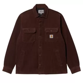 Giacca-Camicia Carhartt Whitsome Shirt Jac Bordeaux