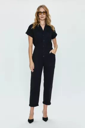 GROVER SHORT SLEEVE JUMPSUIT (FADE TO BLACK) - PISTOLA