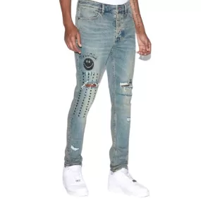 Ksubi Van Winkle Throw Bak Trash Denim Jean (Indigo Denim) MPS24DJ013