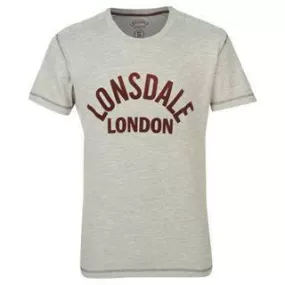 Lonsdale Crew T Shirt Mens