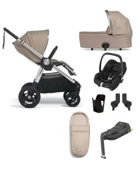 Mamas & Papas Ocarro Cabriofix i-Size 7Pc Travel System - Biscuit