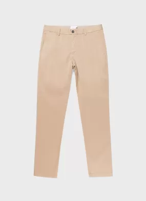 Men's Slim Fit Chino in Stone