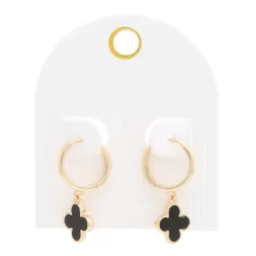 Moroccan Shape Hoop Earring