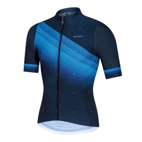 Nuckily MG045 Short Sleeve Cycling Jersey - Blue