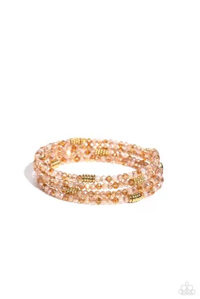 Paparazzi Dreamy Debut Gold Bracelet