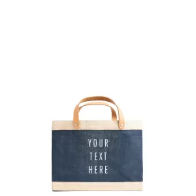 Petite Market Bag in Navy