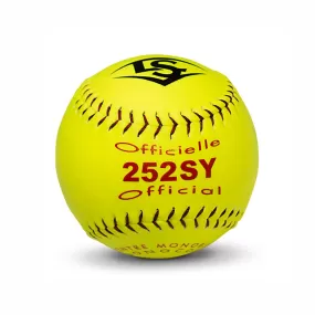 Synthetic Softball 12 Yellow - Pack Of 12