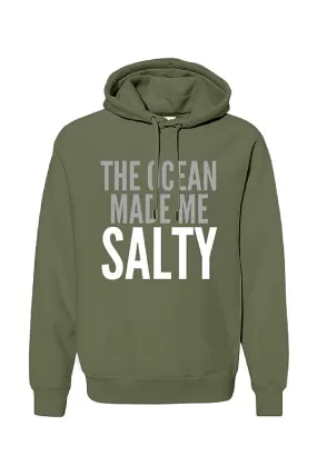 The Ocean Made Me Salty Premium Unisex Hoodie