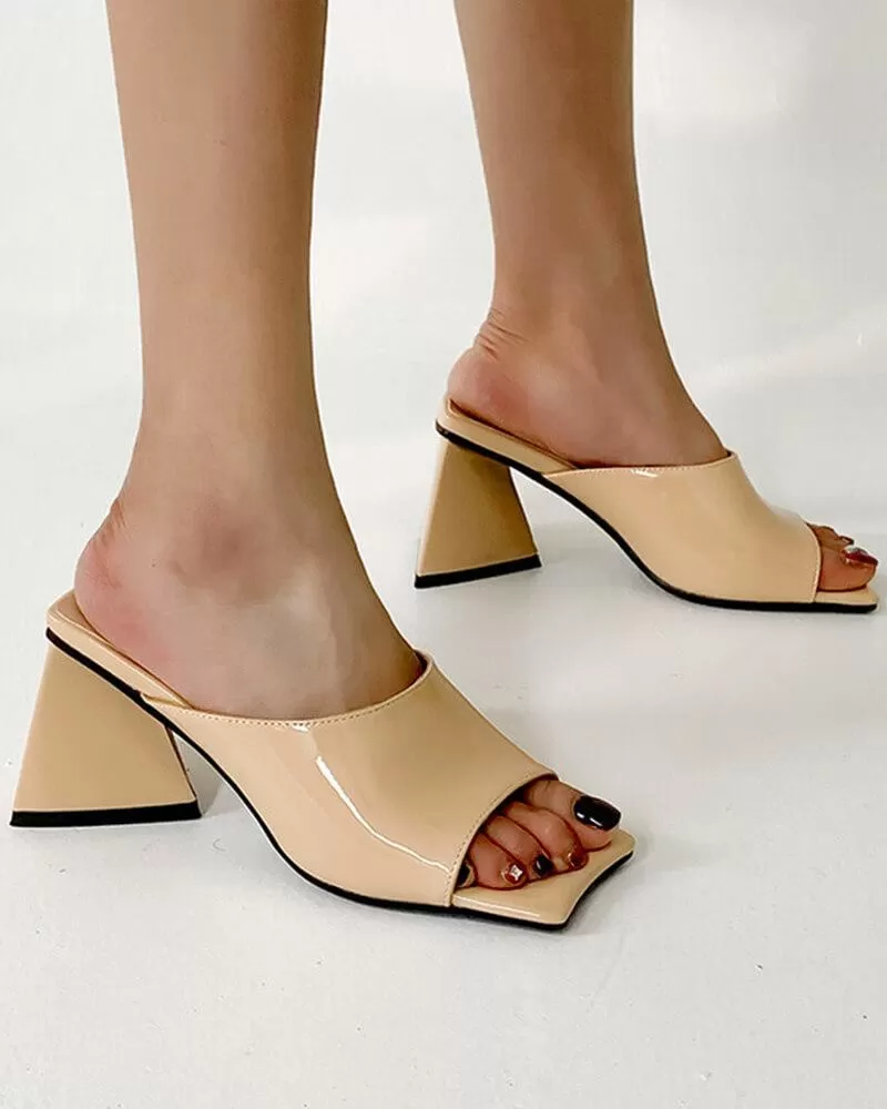 Women's Daily Fashion Block Heel Sandals